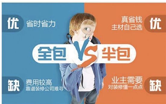 房子裝修是半包好還是全包好？哪種更省錢省心？